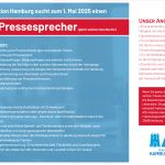 Stellenanzeige – Stellv. Pressesprecher – AfD-Fraktion Hamburg